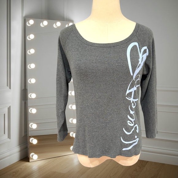 Vintage Victoria’s Secret Pink Label Logo Top – Size Small - Picture 1 of 5